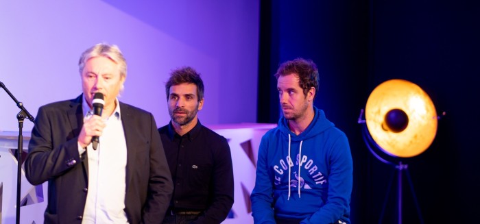 Richard Gasquet, Arnaud Clément & Stéphane Abjean